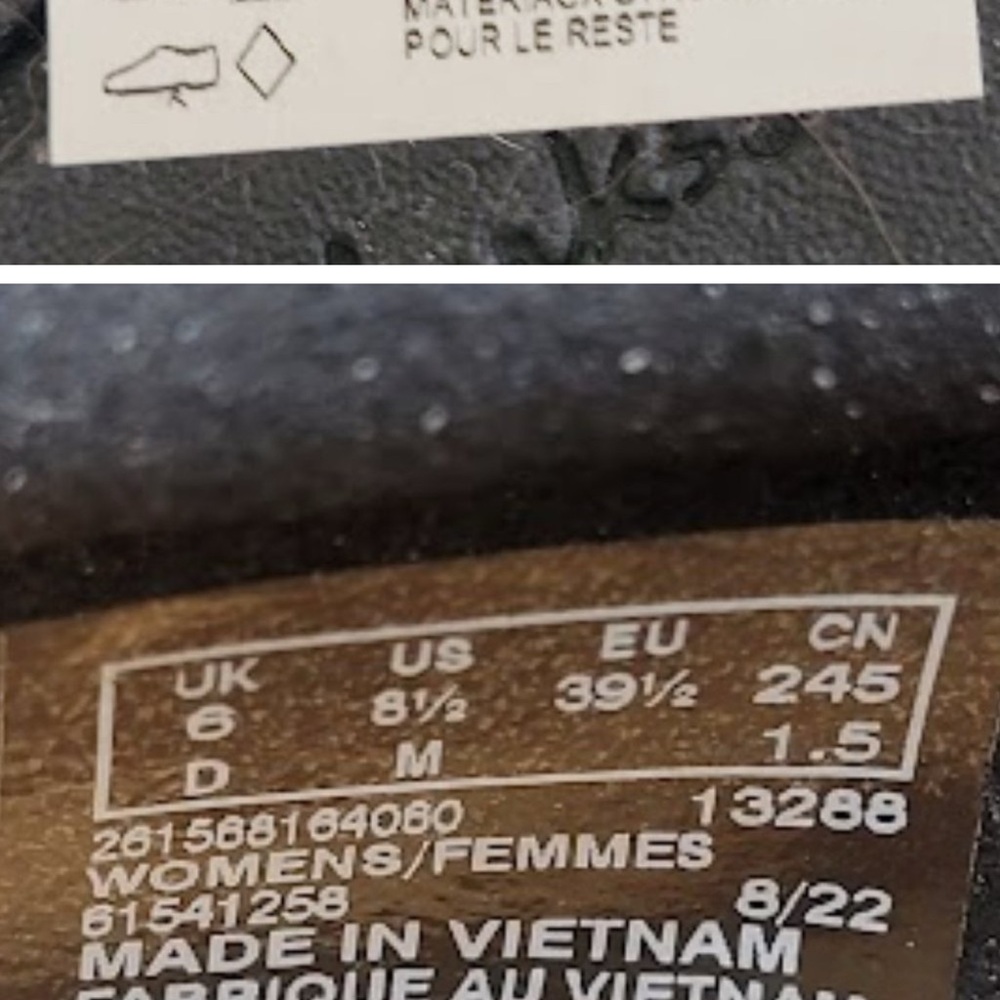 Clarks Black Loafer, 8.5M - Picture 7 of 7